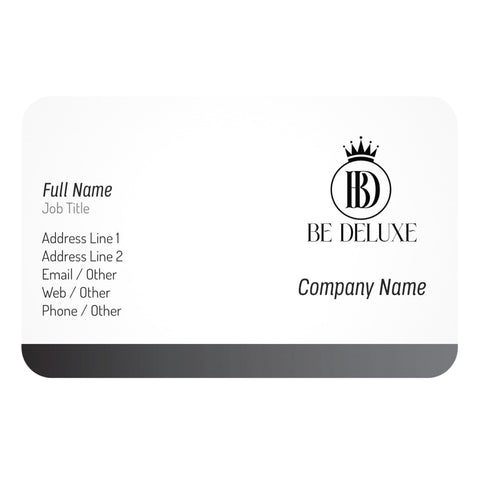 Rounded Corner Business Card Option 4 [MOQ 500]