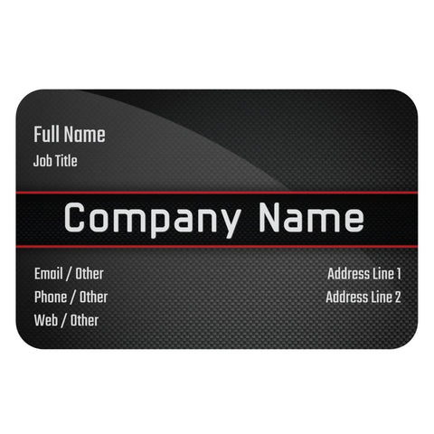 Rounded Corner Business Card Option 2 [MOQ 500]
