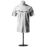 White Custom Logo T-Shirt [NO MOQ]